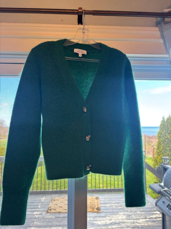 & Other Stories Sweaters - & Other Stories Cardigan - Gold Apple Buttons